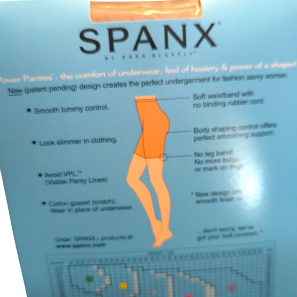 SPANX Power Panties Performance Underwear Bare Plus Size D - Picture 4 of 7